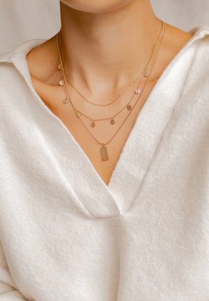 MULTI STRAND LAYERED 2 PACK - Necklace - rose gold-coloured