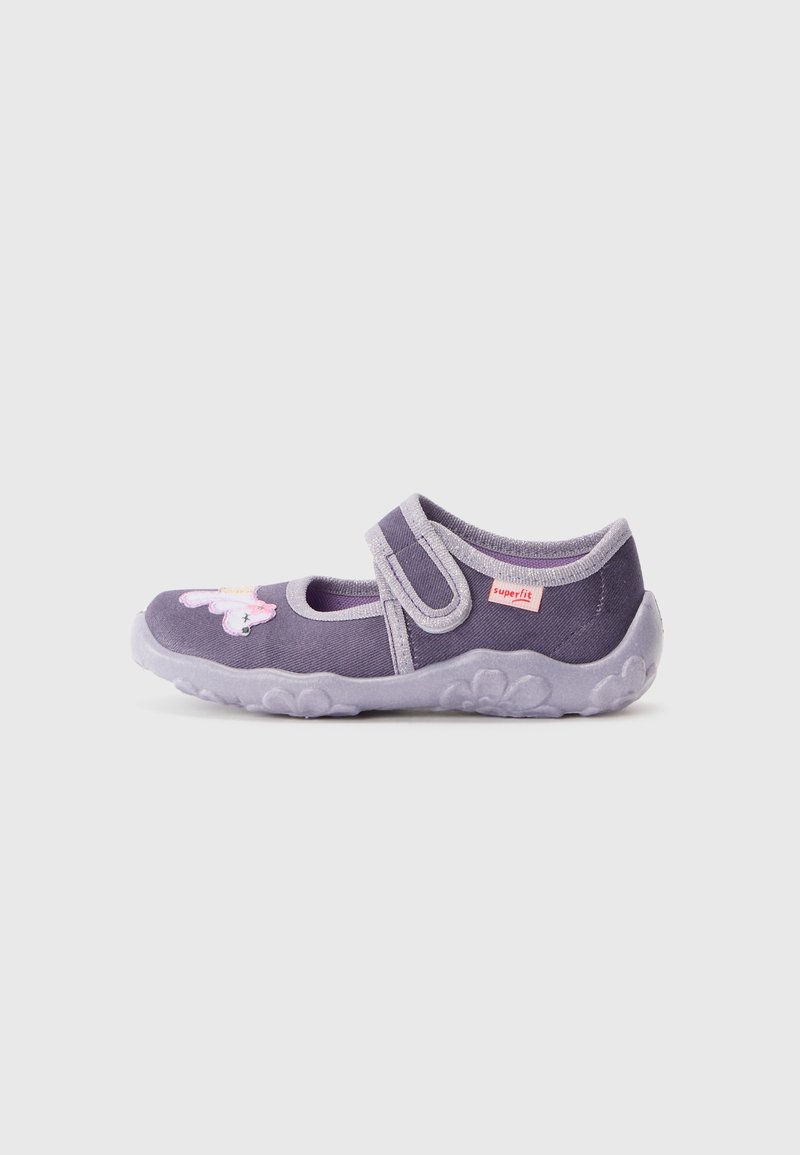 Superfit Bonny Slipper Für Mädchen – Klettverschluss, Atmungsaktive Baumwolle, Vegan, Strapazierfähig, Für Kinder