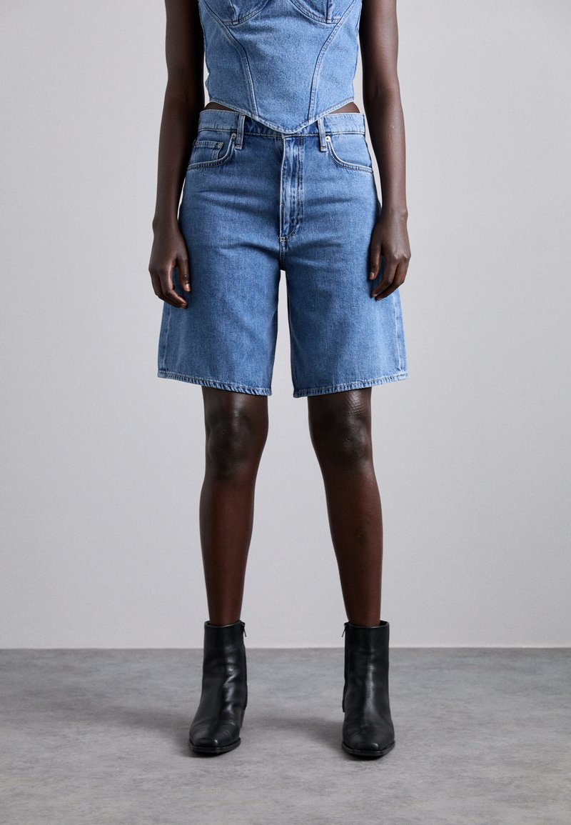 rag & bone MCKENNA - Kratke hlače od trapera - alton