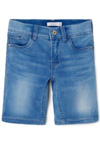 NAME IT Nkmtheo Dnmclas Long Shorts Noos Garçon - Short Denim Confortable Et Tendance