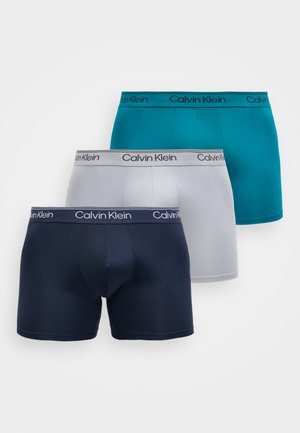 3 PACK - Cuecas boxer - sleet/teal marine/shoreline