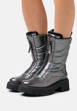 Marco Tozzi Snowboot/Winterstiefel - pewter