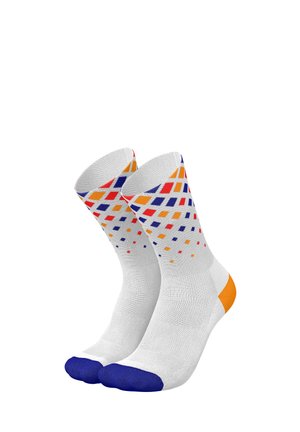RUNNING CRYSTALS - Sportsocken - white purple orange