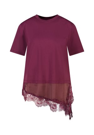 MS Mode, MS MODE T-SHIRT NOT TRANSLATED - T-shirt imprimé - bordeaux