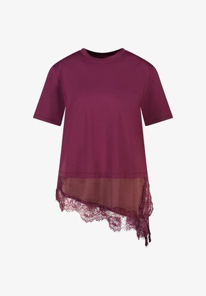 MS Mode, MS MODE T-SHIRT NOT TRANSLATED - T-shirt imprimé - bordeaux