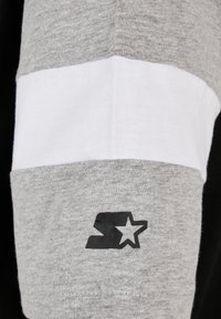 Starter Printtipaita - black/heathergrey/white