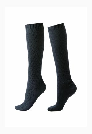 CHEVRON - Calcetines hasta la rodilla - blue