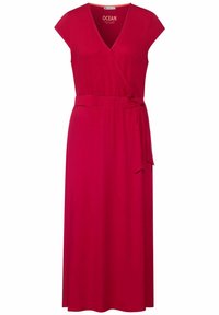 Street One Abito in maglia - metallic red