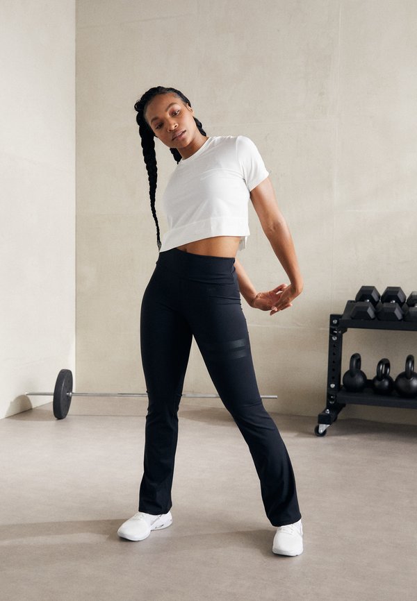 FOLD OVER FLARE LEGGINGS - Leggings3