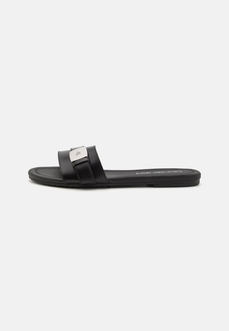 Calvin Klein Jeans - FLAT SLIDE - Mules - triple black, Enlarge