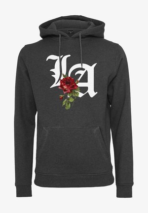 LA ROSE HOODY - Hoodie - dark grey