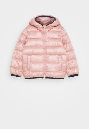 Vä yhd-textile tå ide mabia vadp-b hoot, horisontella sö jædakir été, zipr önansöj, och navy-blå mørvit vid ärmar och nederkant. Har en logga på bröstet.