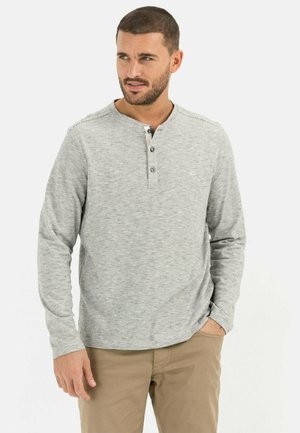 HENLEY AUS REINER - Long sleeved top - broke white