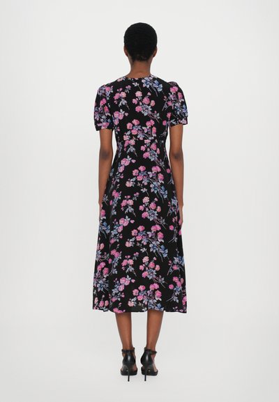 The Kooples DRESS - Vardagsklänning - black/pink