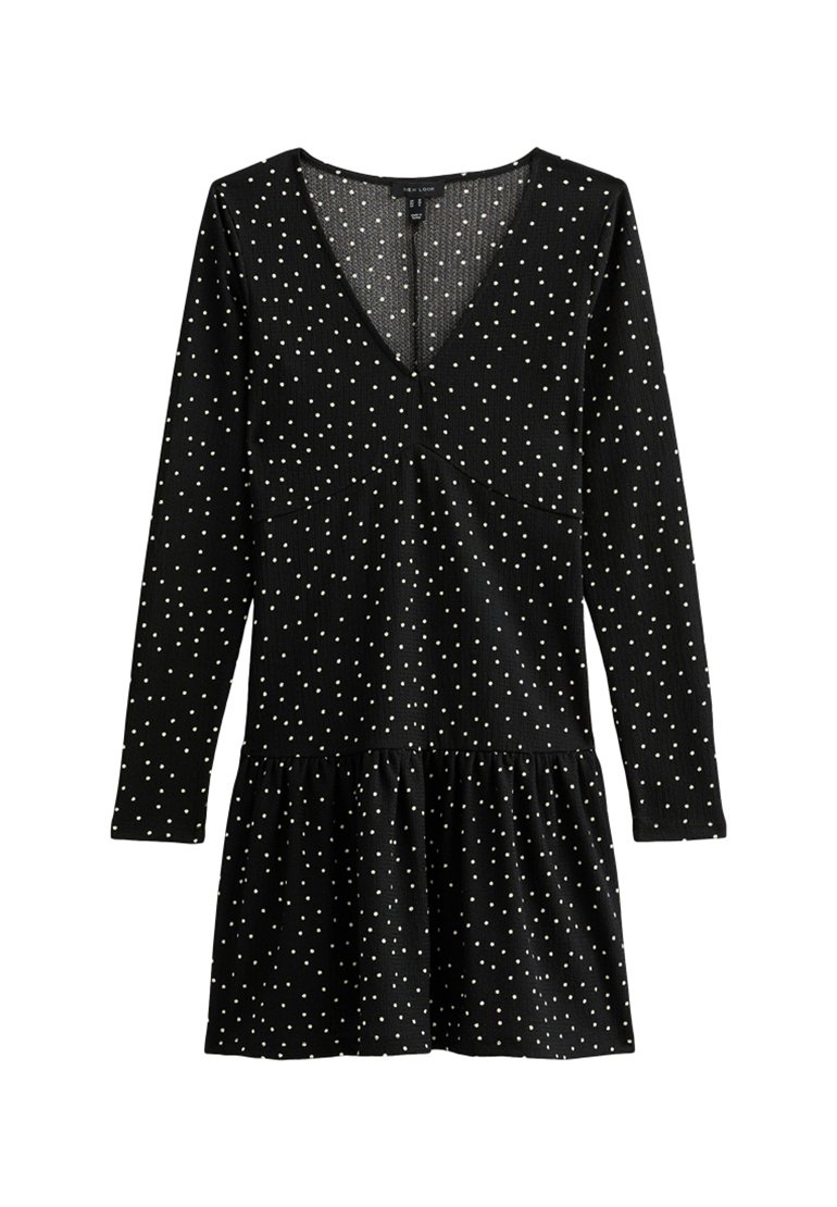 Black Polka Dot Dress