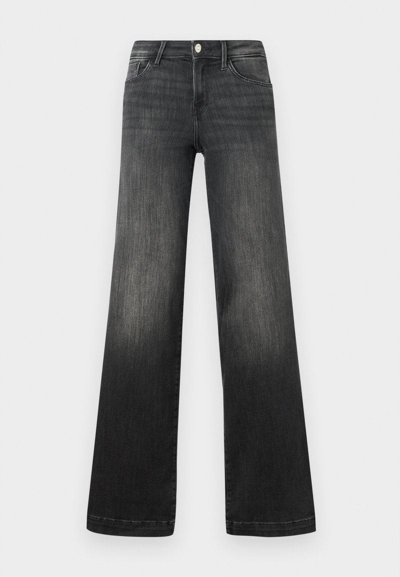 Only Wide leg zwart denim/blackdenim