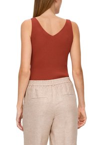 s.Oliver BLACK LABEL Top - terrakotta