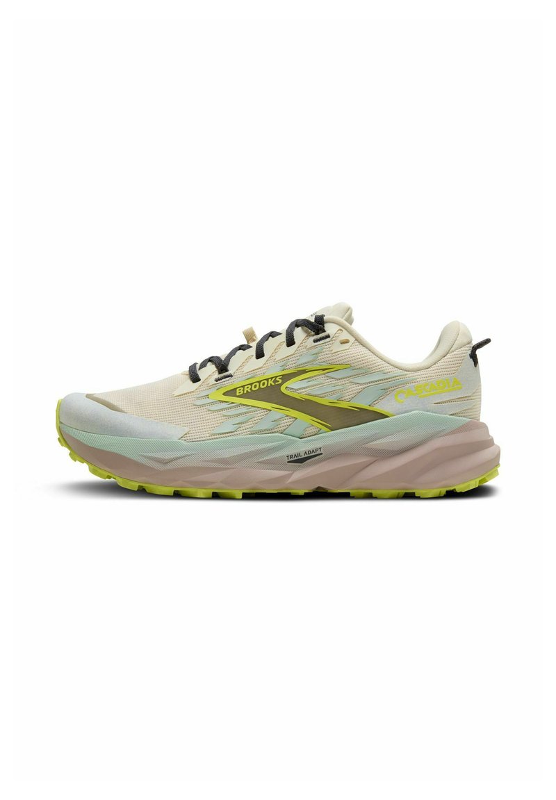 Brooks - CASCADIA 19 - Zapatillas de trail running - coconut misty blue ebony, Ampliar