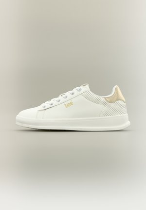 Lee WOMEN - Αθλητικά παπούτσια - bright white/gold-coloured