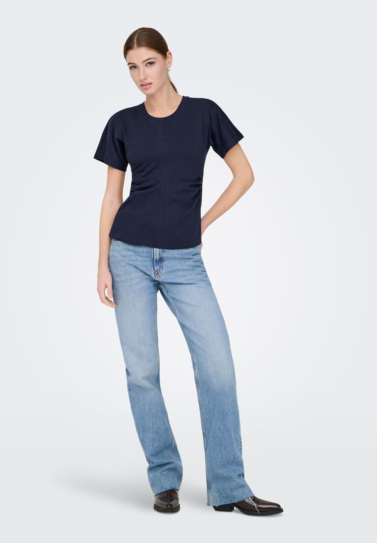 ONLMARIE LIFE S/S RUCHING TOP JRS