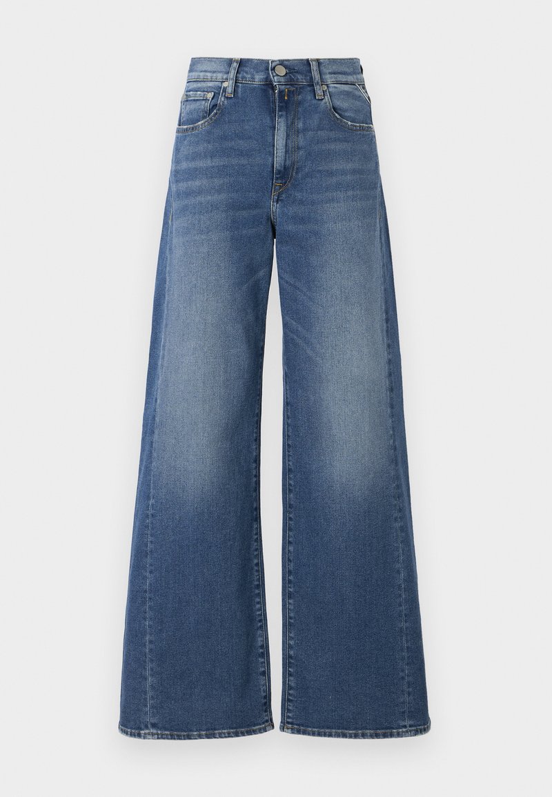 Replay Relaxed fit jeans blauw