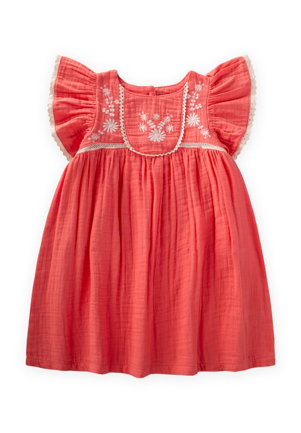 Freizeitkleid - coral