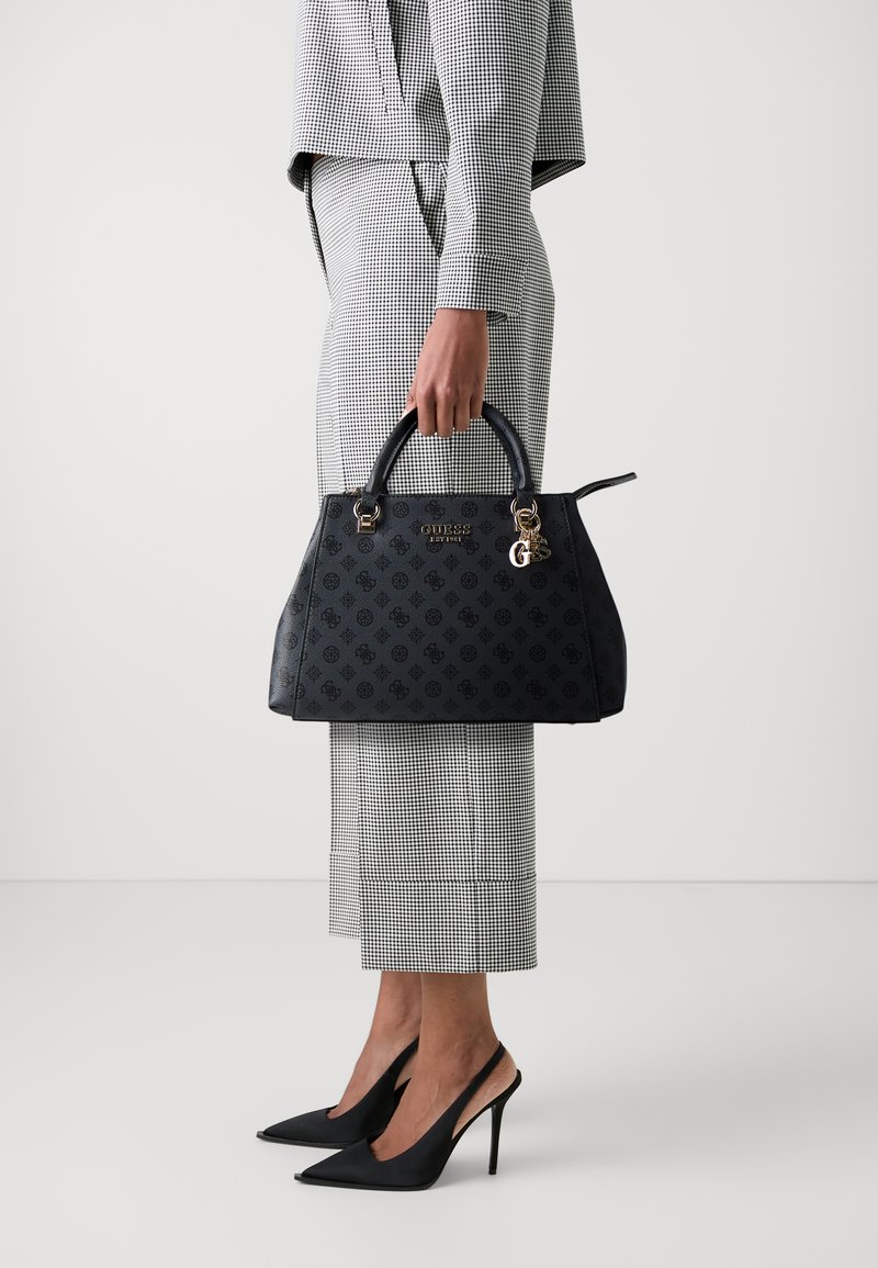 Guess EVELUNE GIRLFRIEND SATCHEL - Borsa a mano - charcoal