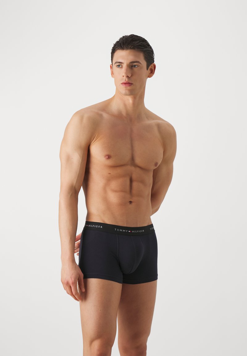Tommy Hilfiger SIGNATURE TRUNK 3 PACK - Boxers - desert sky/black/grey heater