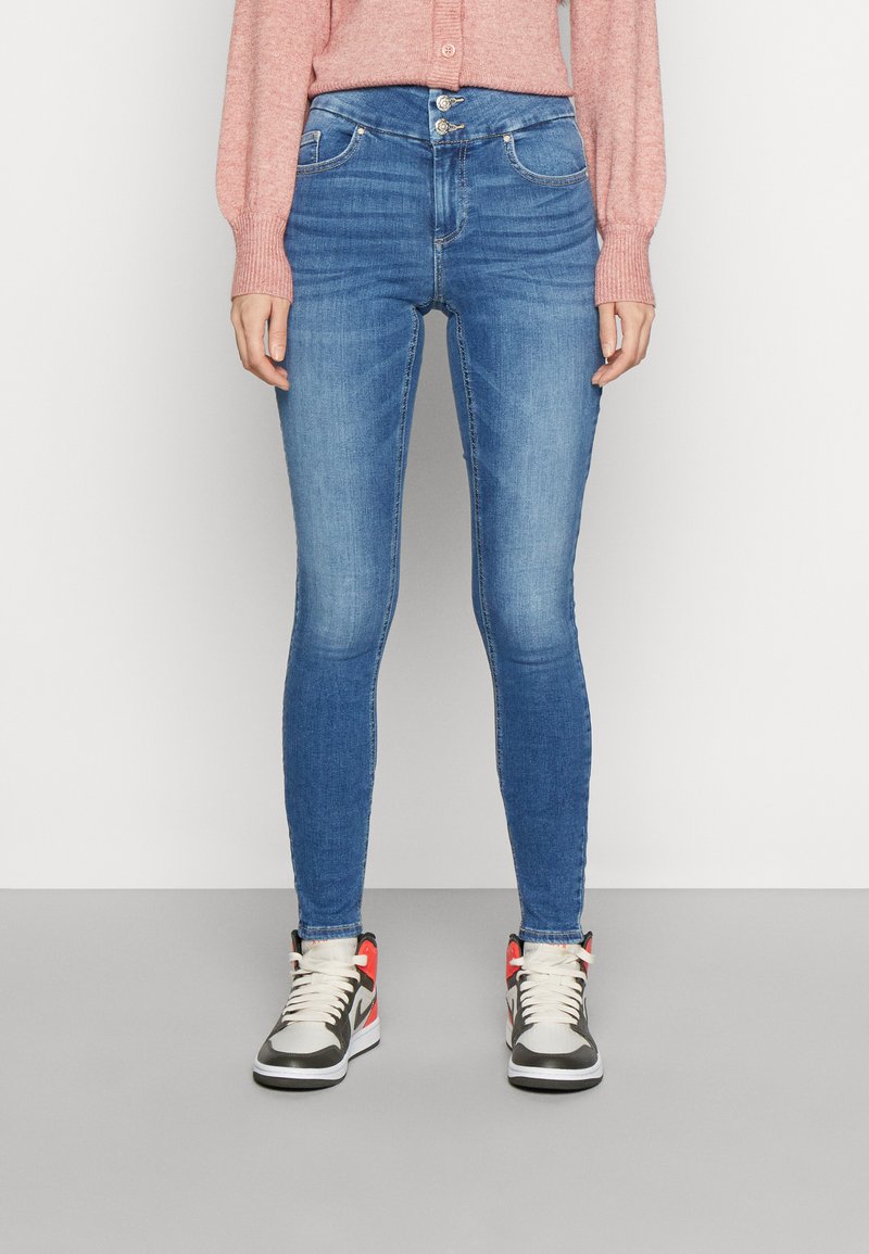 ONLY ONLBLUSH MID - Calças de ganga de corte skinny - medium blue denim