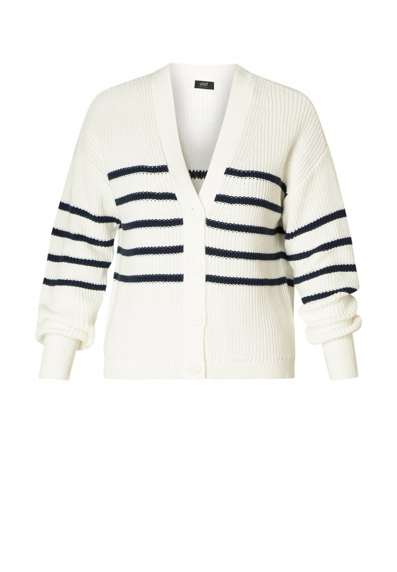 Damen Strickjacken | Yest Strickjacke white/weiß - QO08983 Damen Strickjacken | Yest Strickjacke white/weiß - QO08983