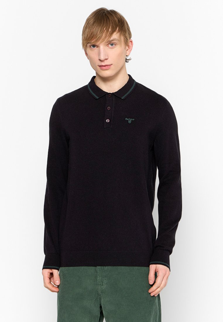 Barbour Poloshirt zwart Barbour Poloshirt zwart