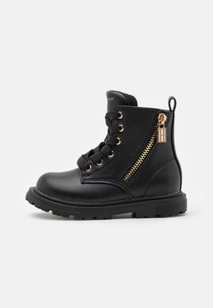 Bottines à lacets - black