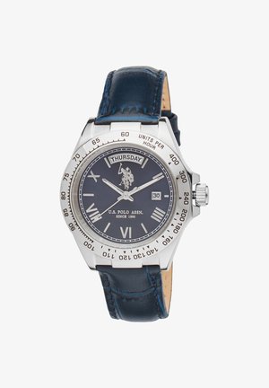 U.S. Polo Assn. COLTON - Montre - silver coloured blue