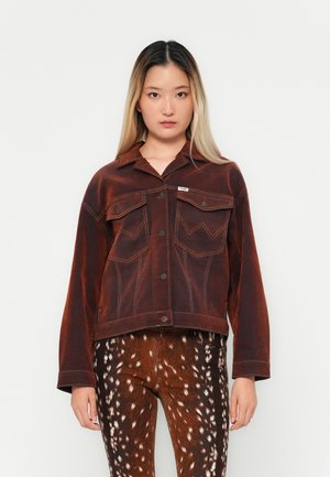 COWBOY JACKET - Denim jacket - cinnamon chill