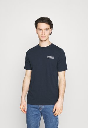 SAMI INFO - Triko s potiskem - navy