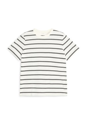 ARKET, T-shirt imprimé - white/black