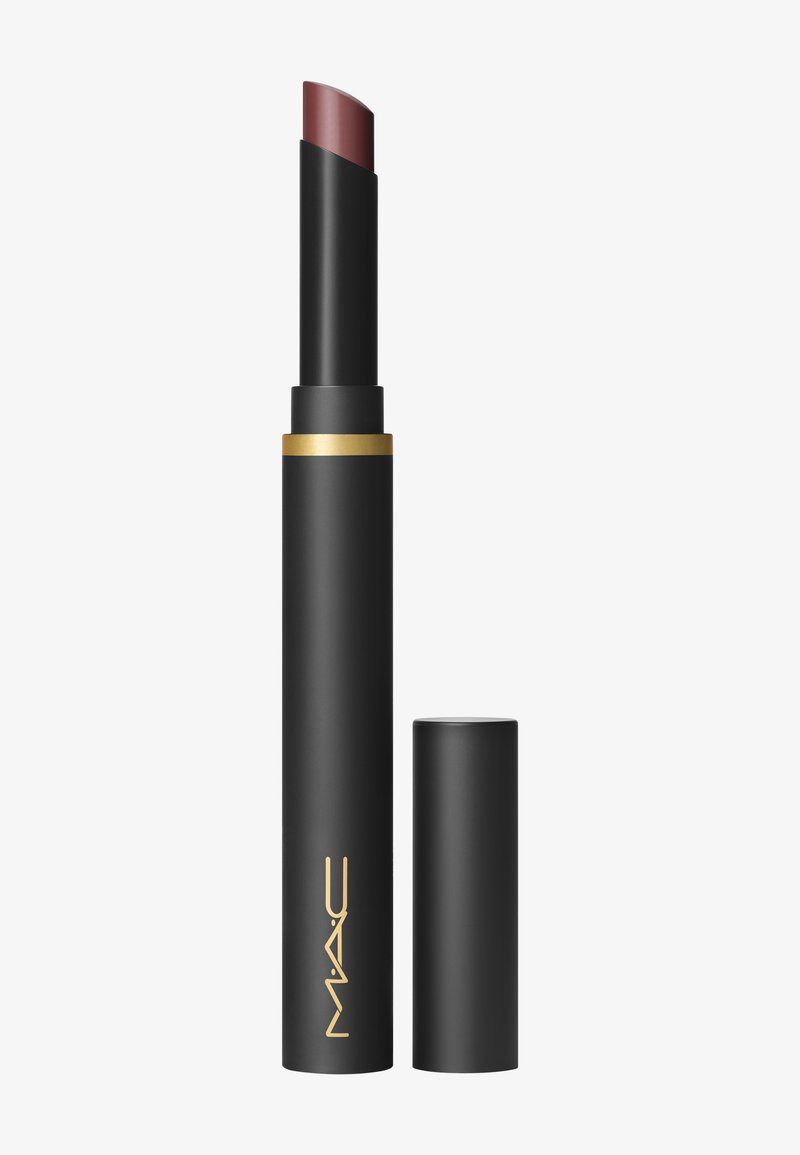 MAC - POWDER KISS VELVET BLUR SLIM STICK - Huulipuna - love clove, Suurenna