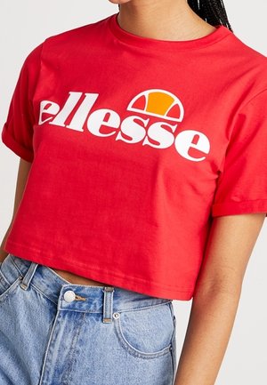 T-shirt print - red