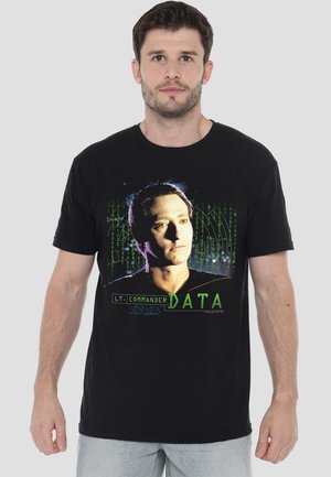 STAR TREK DATA - Print T-shirt - black