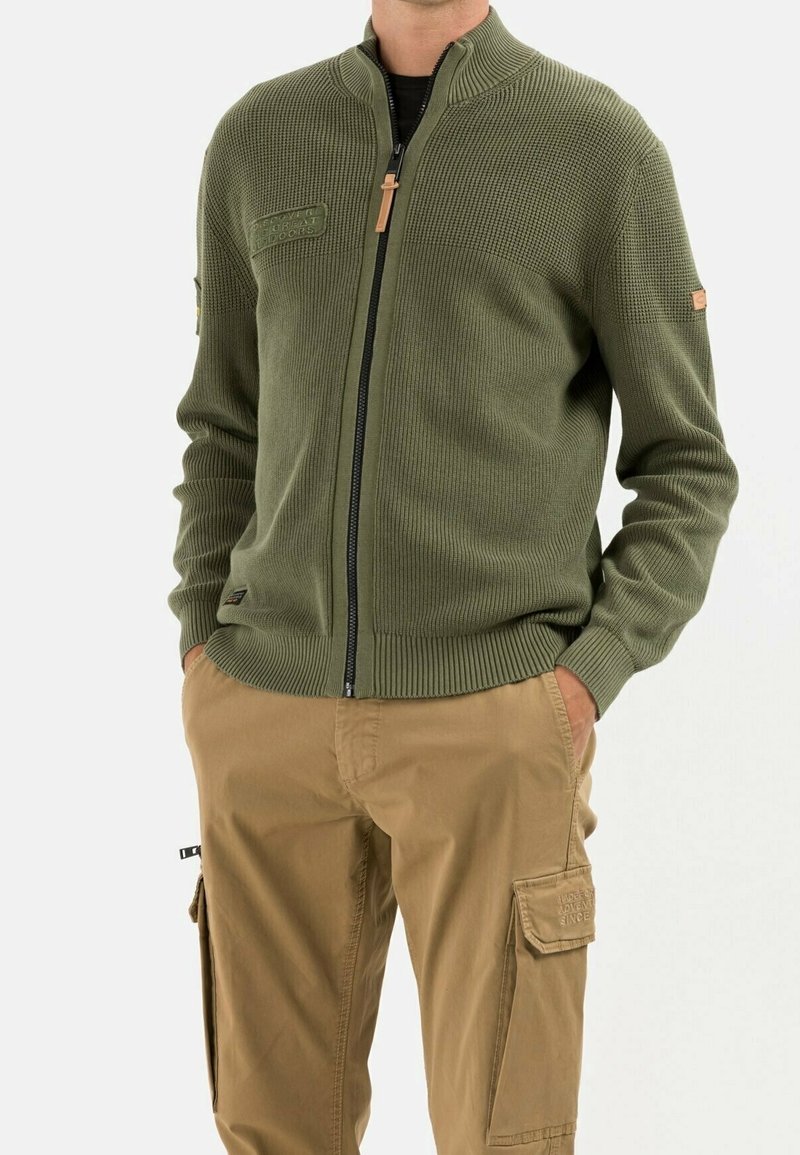 camel active Cardigan - olive