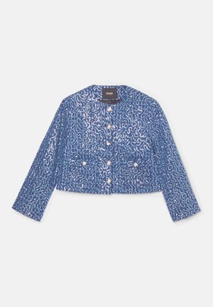 Maje Blazer - bleu argenté