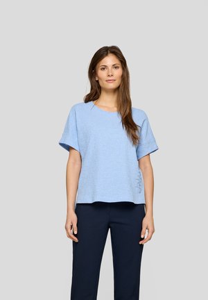 T-Shirt print - hellblau