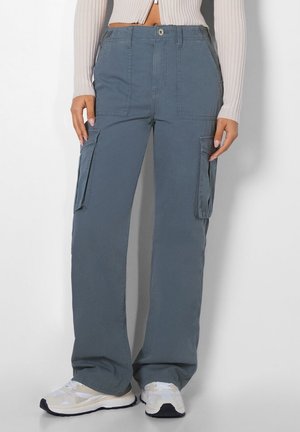 Pantalon cargo - blue