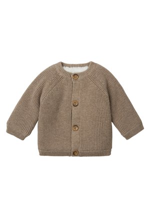 NEVERS - Chaqueta de punto - taupe melange