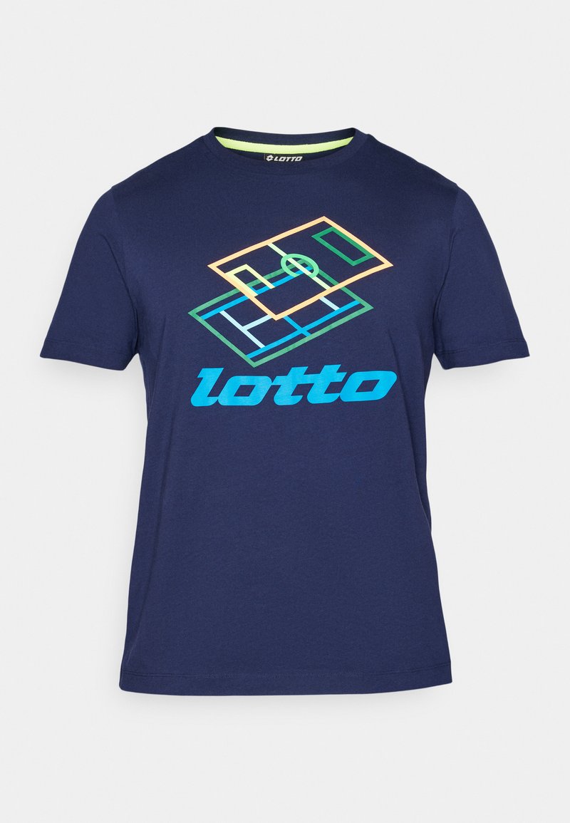 Lotto T-shirt print donkerblauw