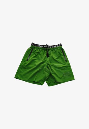 Iceberg, NEW BRANDED ELASTIC - Shorts da mare - green