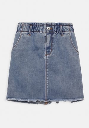 NKFBECKY DNMCLAS 2633 HW SKIRT NOOS - Minirock - medium blue denim