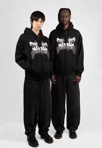 Wasted Paris HOODIE ZIP UNLEASHED UNISEX - Φούτερ με φερμουάρ - black