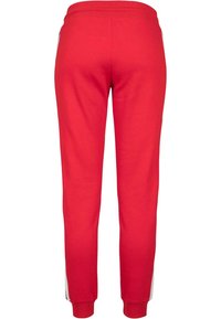 Urban Classics COLLEGE CONTRAST - Tepláky - firered wht blk