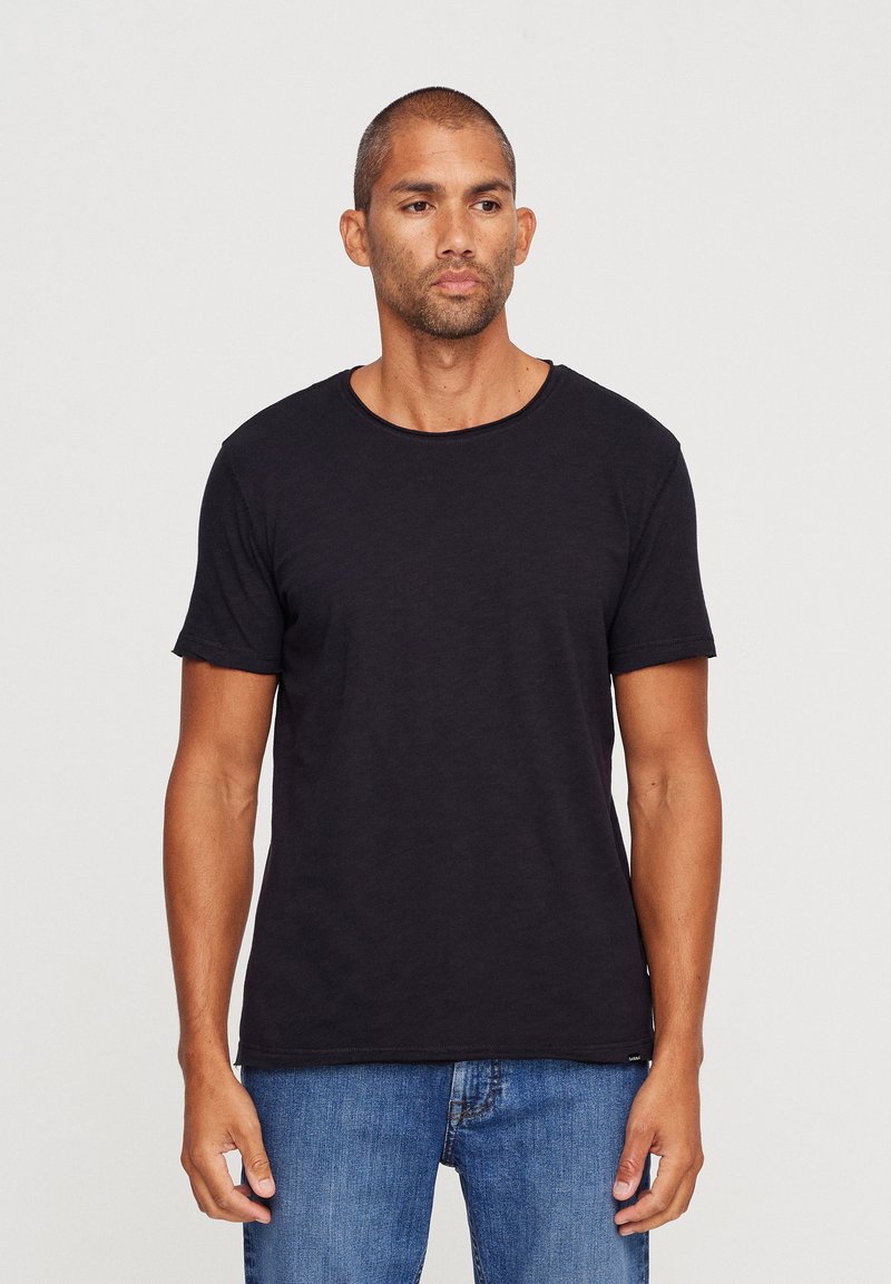 Gabba KONRAD SLUB SS - T-shirt basic - black/zwart - Zalando.nl